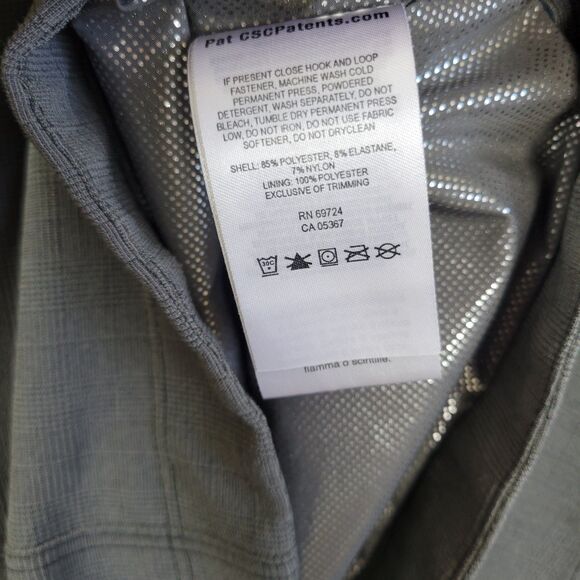 Columbia Jacket Women's XL Gray Hood Omni Heat Dusk 2 Dawk Rain Wind Long Warm - Picture 11 of 14